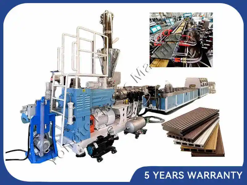 Yongte-plastic machines helpt de Canadese hout-plastic productenindustrie bloeien