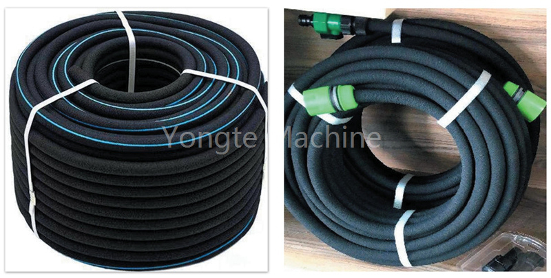 Productieapparatuur van rubber seepage pijp, Yongte bevordert rubberbandrecycling en hergebruik