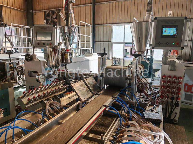 Yongte heeft het energieverbruik van zijn hout-plastic samengestelde WPC-machine met succes geoptimaliseerd.
