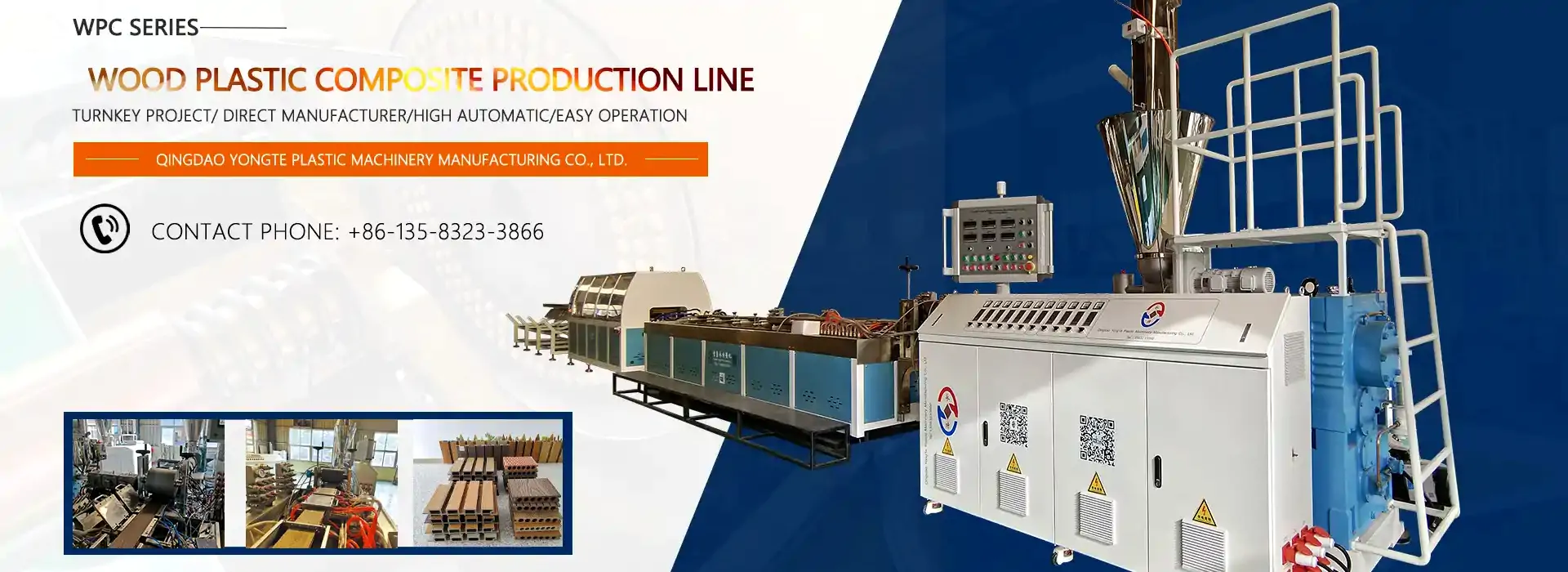 Fabrikant van hout-kunststofmachines