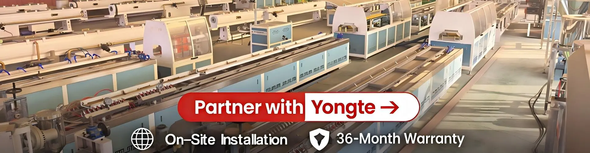 Kunststof profiel extrusiemachine