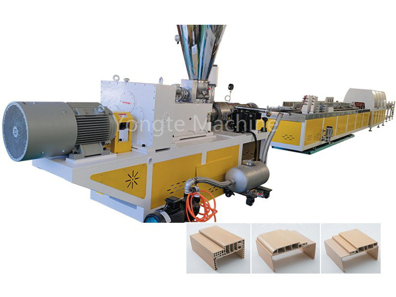 High Speed ​​WPC Door Profile Extrusion Machine