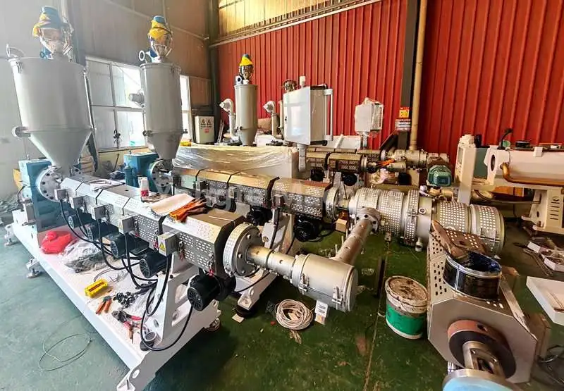 Yongte PPR Pipe Coextrusion Machine - Extrusion System with Three Extruders