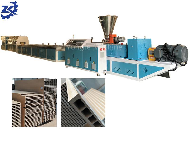 WPC deur extrusie machinefabriek