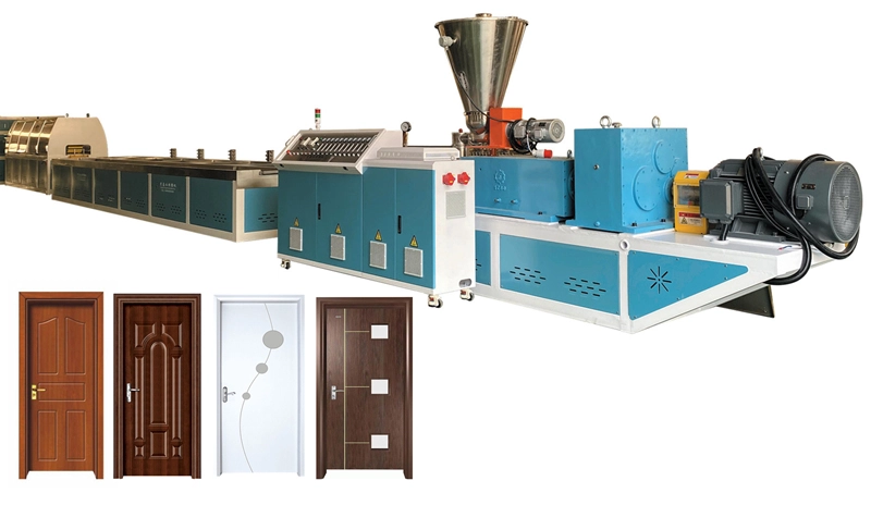 WPC-deurproductiemachine