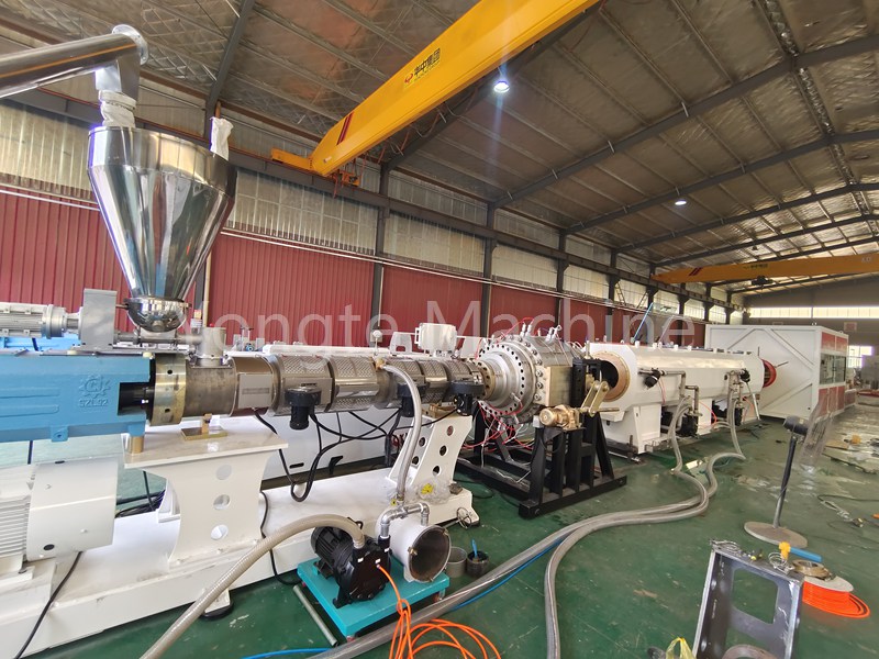 Yongte 280-560 mm PVC-buisextrusiemachine voltooid