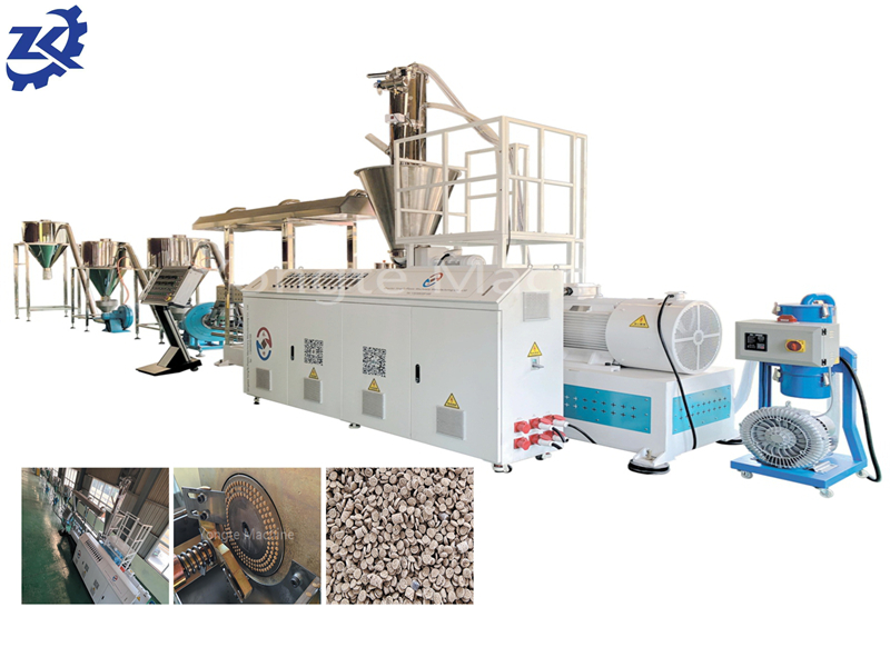 Yongte WPC Granulation Machine met succes geïnstalleerd in de fabriek van de Indiase klant.