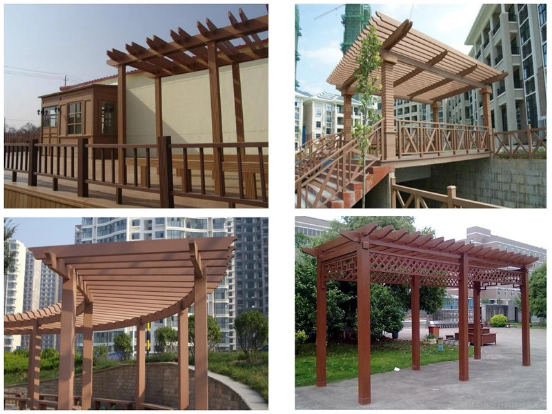 Hoeveel sets mallen zijn er nodig om pergola's van hout-kunststof te produceren?