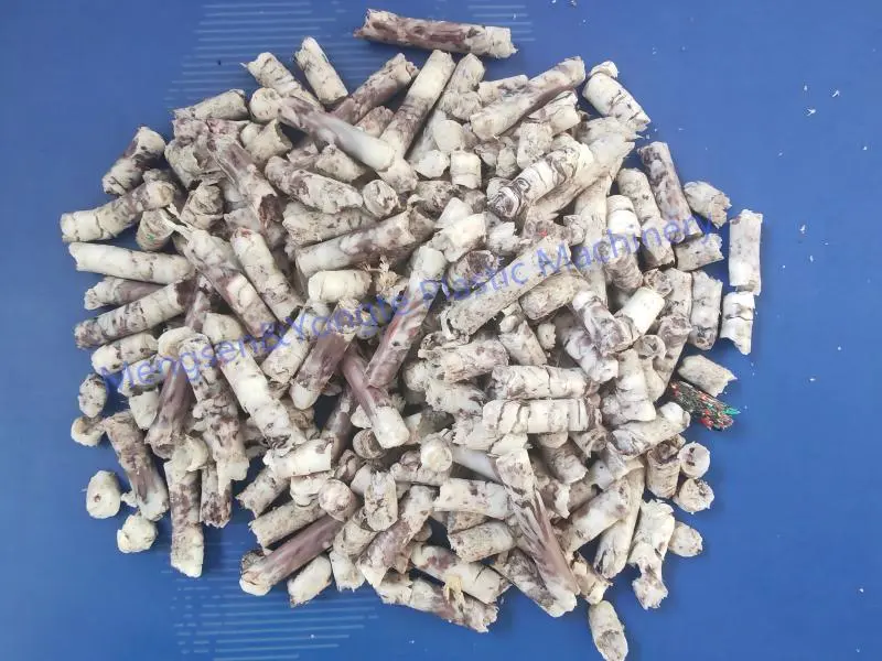 500kg/u Plastic Film Recycling Pellet Making Machine voor Afrikaanse klant