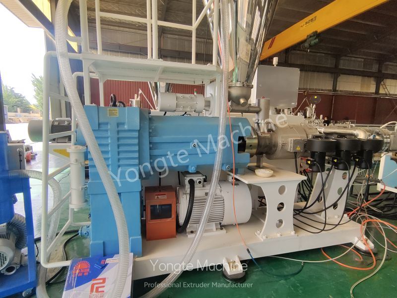 Conische extrudermachine met dubbele schroef