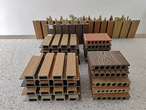 WPC wood plastic composite production