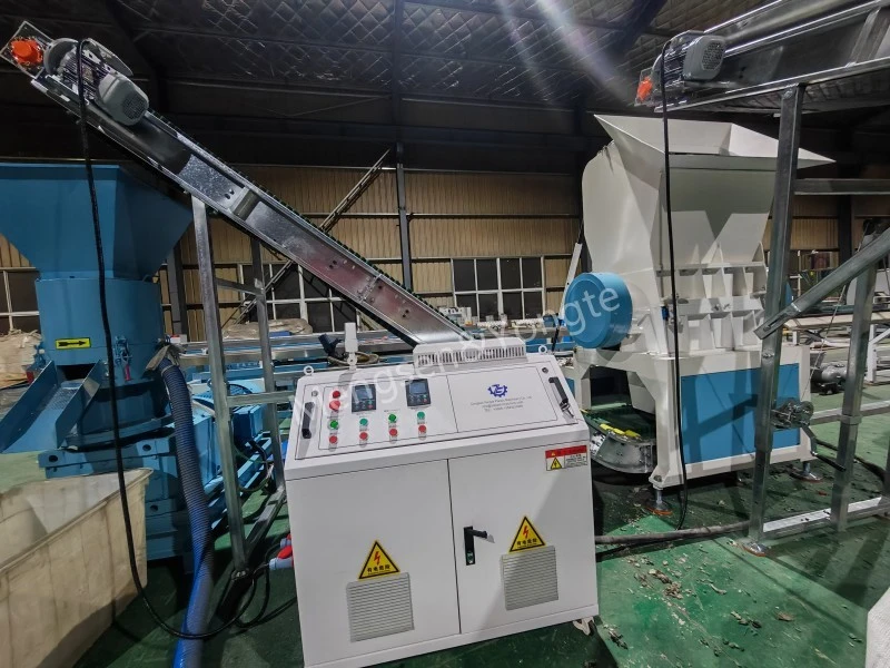 Water-free Plastic Film Cleaning and Compress Recycling Machine