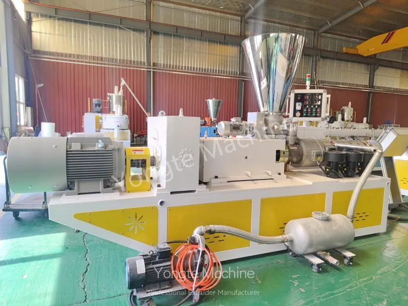 Plastic extrusiemachine