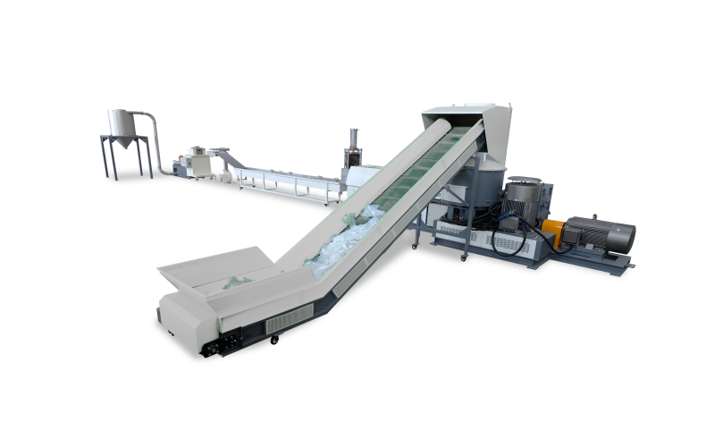 PP PE Plastic Film Granulatiemachine