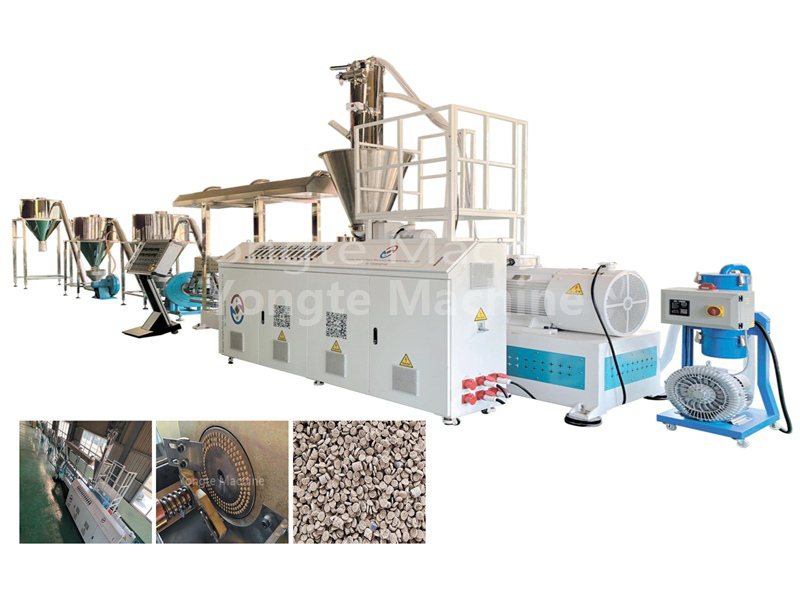 Gerecycleerde kunststof WPC-pelletmachine