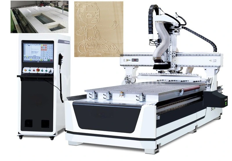 WPC Deur CNC-graveermachine